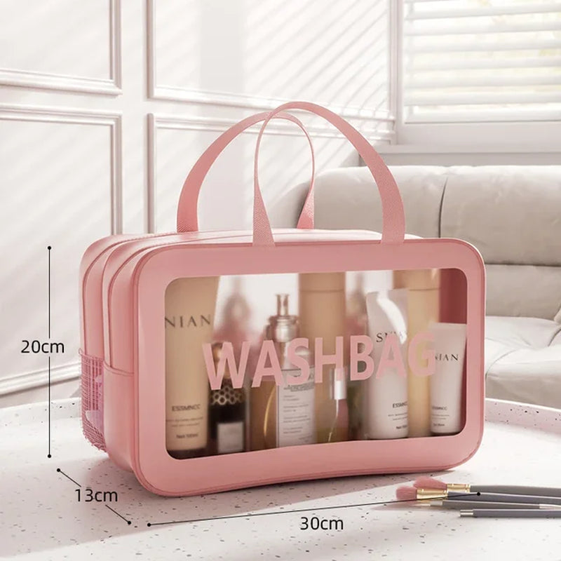 Water-Resistant Travel Beauty Essentials Organizer