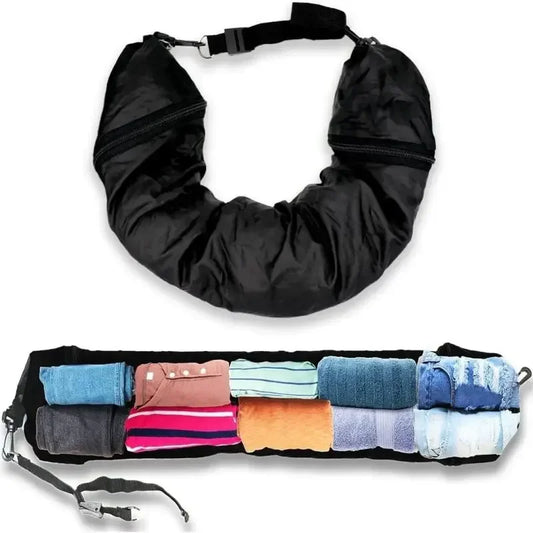 Stuffable Travel Neck Pillow  - Snuggle Up & Save Space