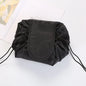 Women Drawstring Cosmetic Bag Travel Storage Makeup Bag Organizer Female Make up Pouch Portable Waterproof Toiletry Beauty Case