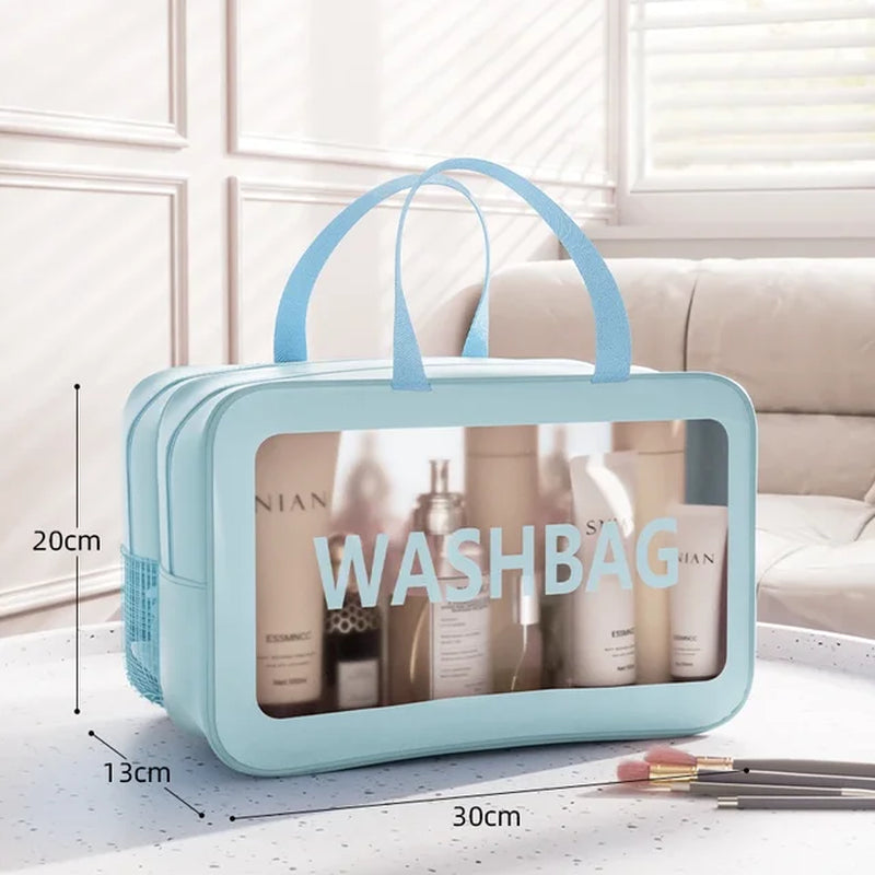 Water-Resistant Travel Beauty Essentials Organizer